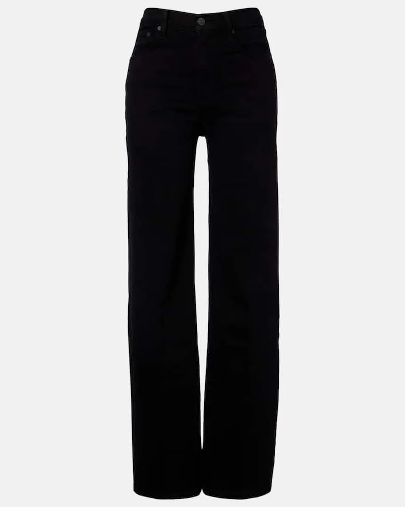 Citizens of humanity High-Rise Wide-Leg Jeans Lyra Schwarz