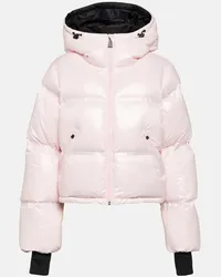 Aztech Mountain Cropped-Skijacke Minnie Pink