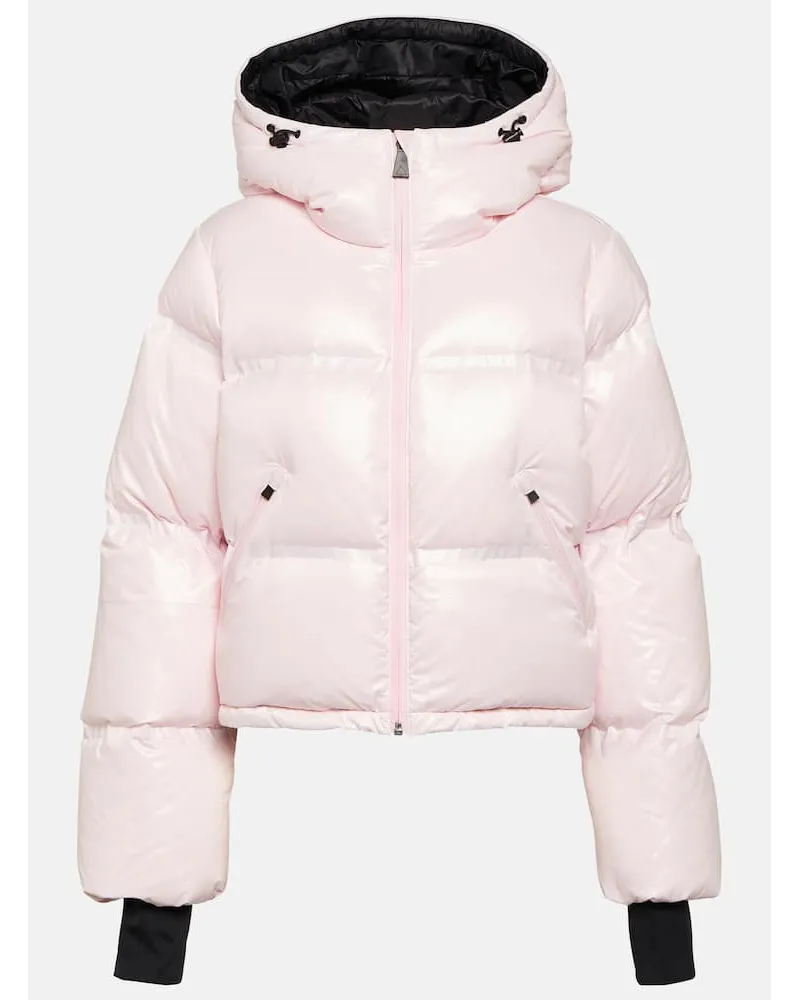 Aztech Mountain Cropped-Skijacke Minnie Pink