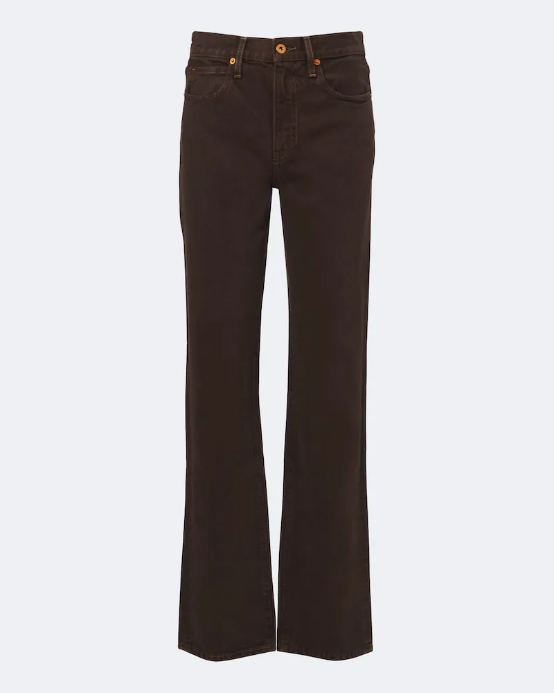 SLVRLAKE Straight Jeans Phoenix Braun