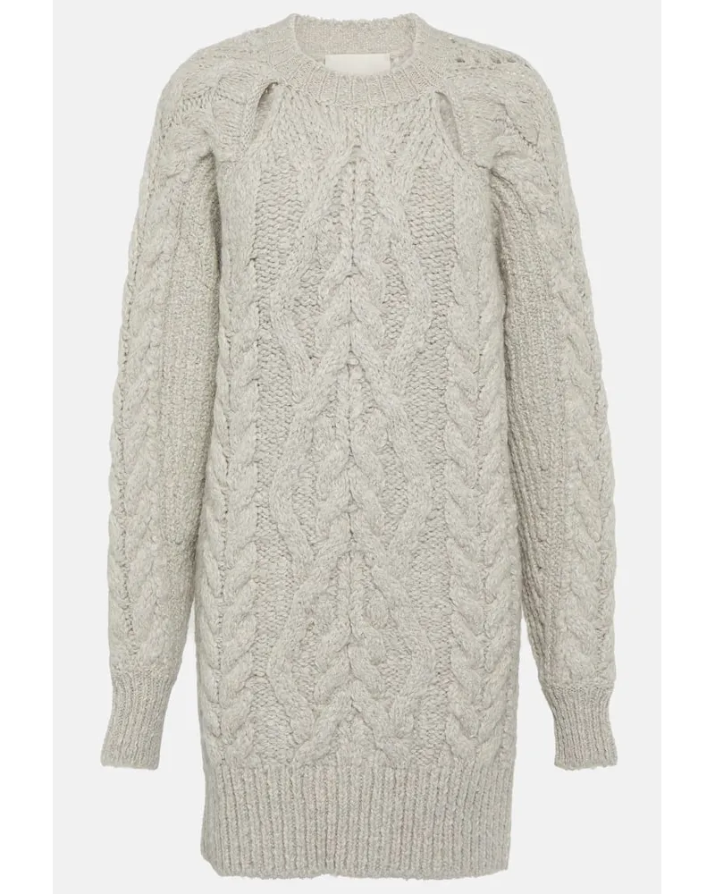 Isabel Marant Minikleid Nazae Grau