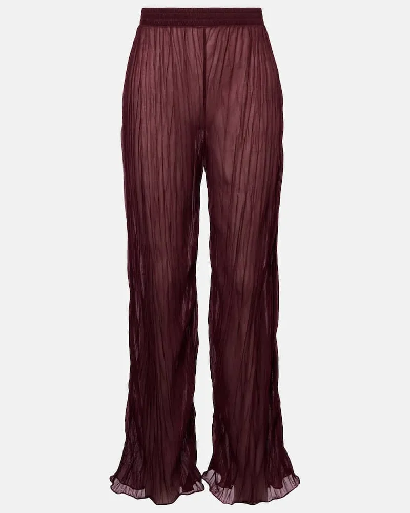 JADE SWIM Weite Hose Amaya Rot