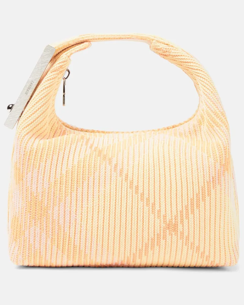 Burberry Tote Bag Burberry Check Mini Rosa