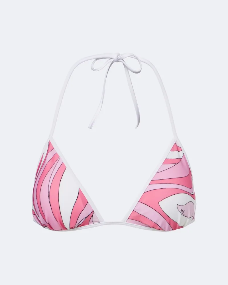 Emilio Pucci Bikini-Oberteil Marmo Rosa