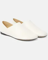 Loewe Slip-Ons Toy aus Leder Weiss