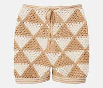 Shorts Maija aus Häkelstrick