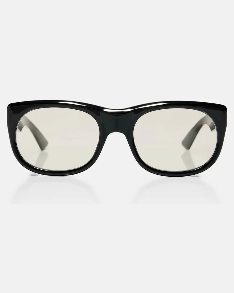 Saint Laurent Eckige Sonnenbrille SL 815 Schwarz