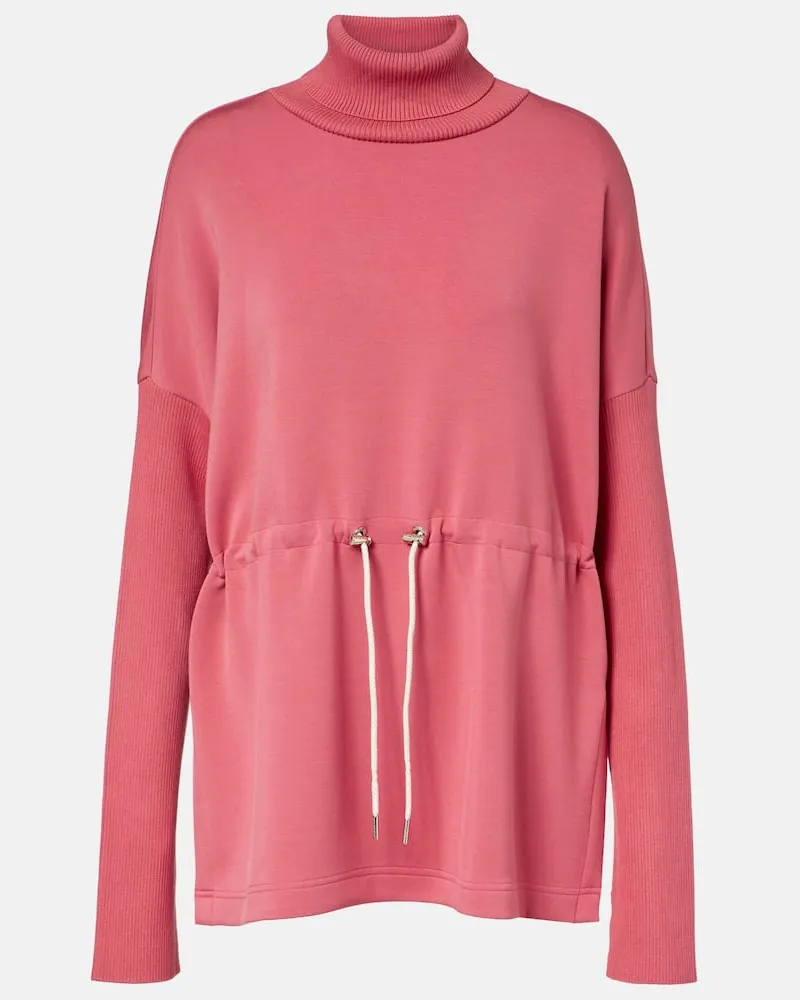 Varley Rollkragenpullover Ethel Rosa