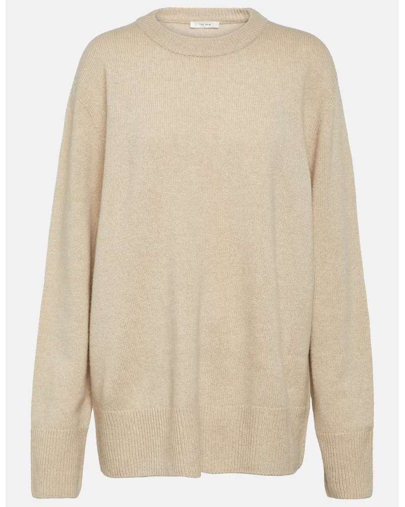 The Row Pullover Sibem aus Wolle und Kaschmir Nude