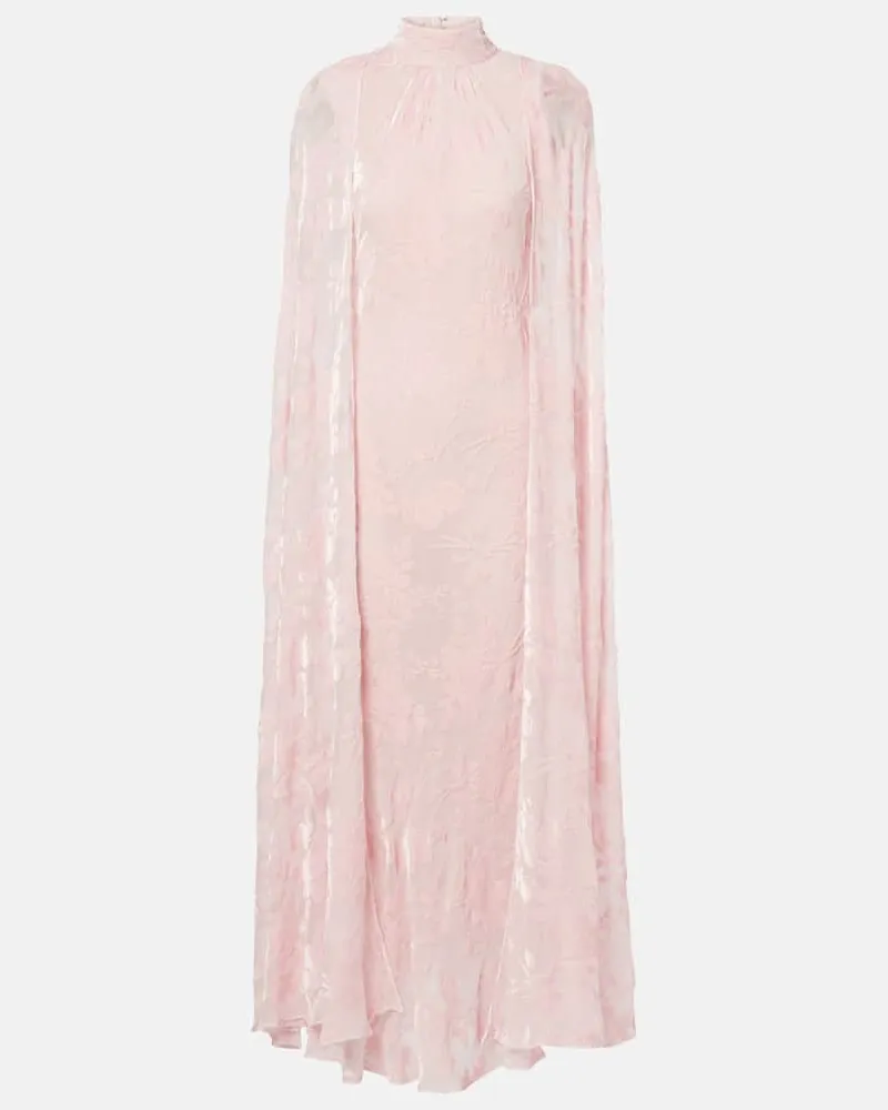 Rodarte Robe aus Devoré Rosa