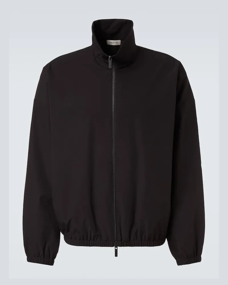 Fear of God Trainingsjacke aus Nylon Schwarz