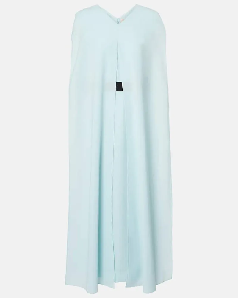 Roksanda Ilincic Maxikleid Fyera aus Crêpe Blau