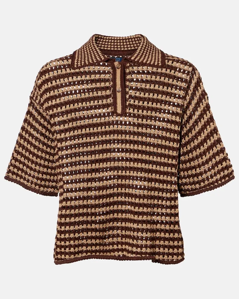 Ralph Lauren Polopullover aus Baumwolle Braun