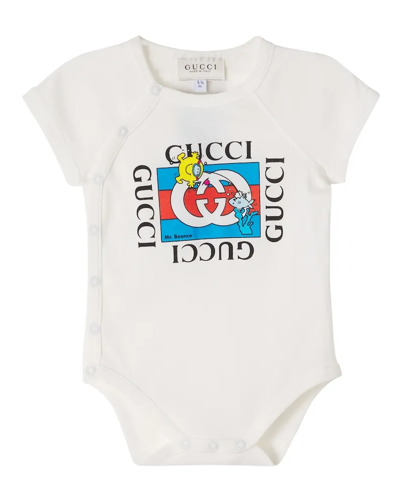 Gucci X Mr. Men Body Little Miss Baby Weiß