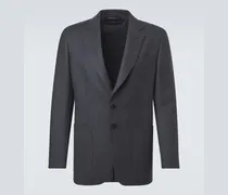 Cardigan aus Wolle und Seide