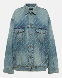 Balenciaga Jeansjacke Blau