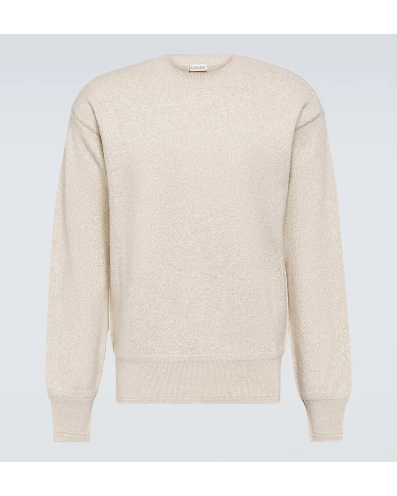 Burberry Pullover aus Wolle Nude