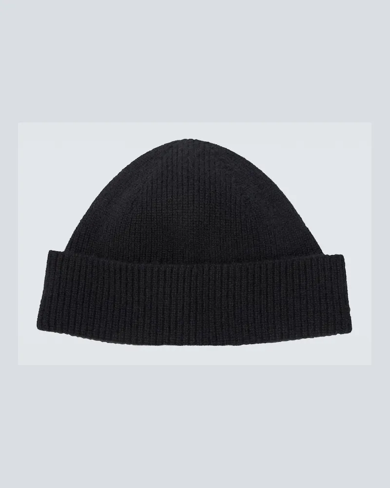 Ermenegildo Zegna Mütze aus Kaschmir Schwarz