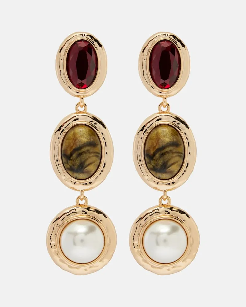 Self-Portrait Ohrringe Gold