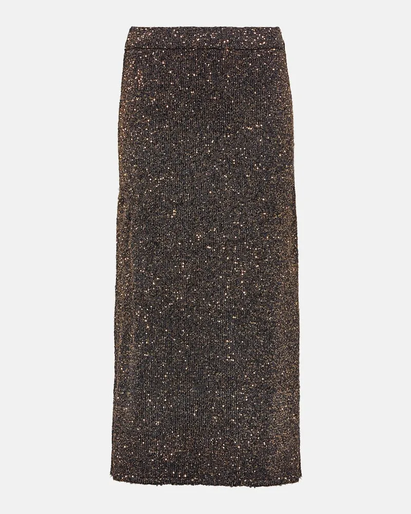 Altuzarra Midirock Milos aus Strick Schwarz