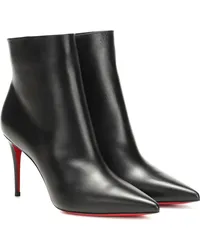 Christian Louboutin Ankle Boots So Kate 85 aus Leder Schwarz