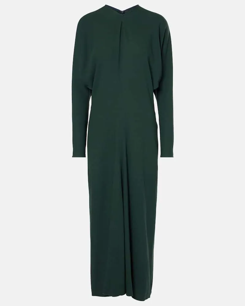 Victoria Beckham Midikleid Grün