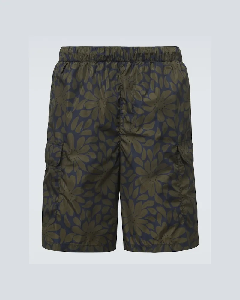 Prada Badeshorts aus Re-Nylon Blau