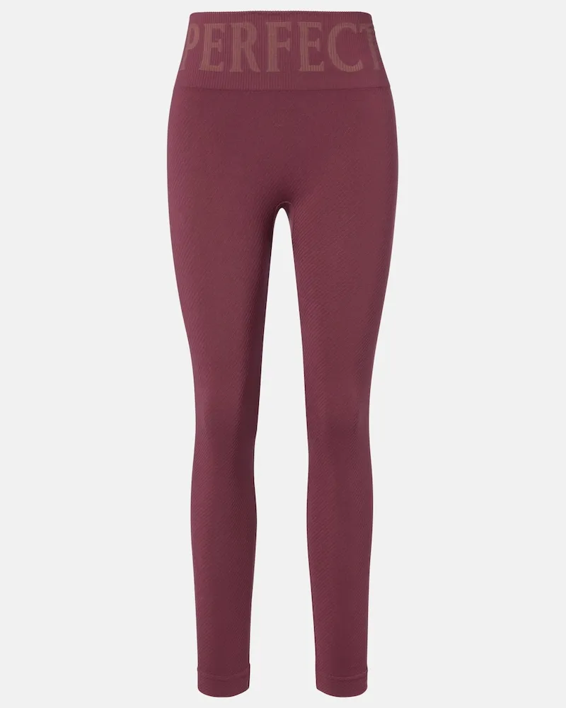 Perfect Moment Leggings Burgunderrot