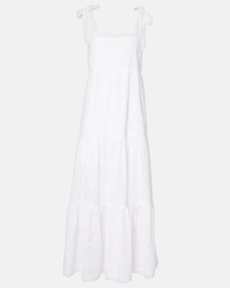 Heidi Klein Maxikleid Rhode Island Weiß
