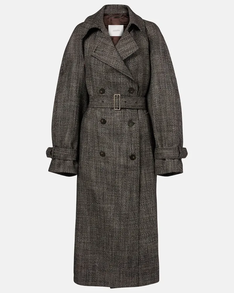 Joseph Mantel Laurin aus Schurwolle Braun