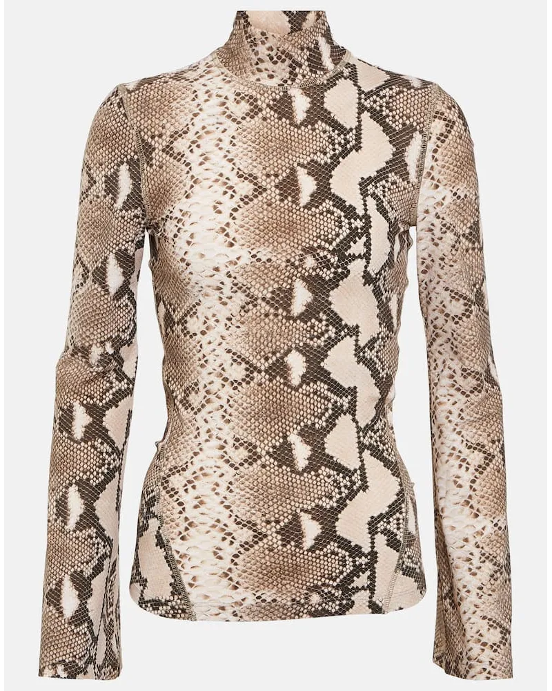 Stella McCartney Bedrucktes Longsleeve Multicolor
