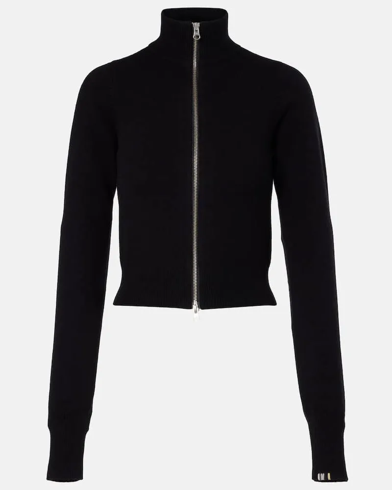 extreme cashmere Jacke N°302 Lemon Schwarz