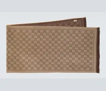 Schal GG aus Woll-Jacquard