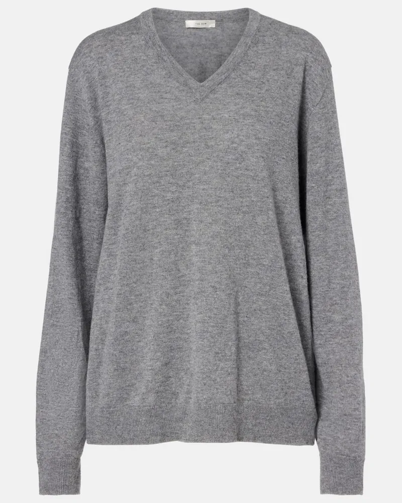 The Row Pullover Nian aus Kaschmir Grau