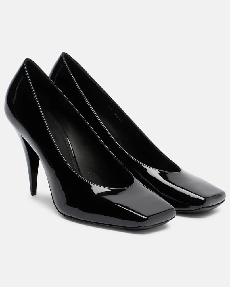 Givenchy Pumps Sliced Square 95 aus Lackleder Schwarz