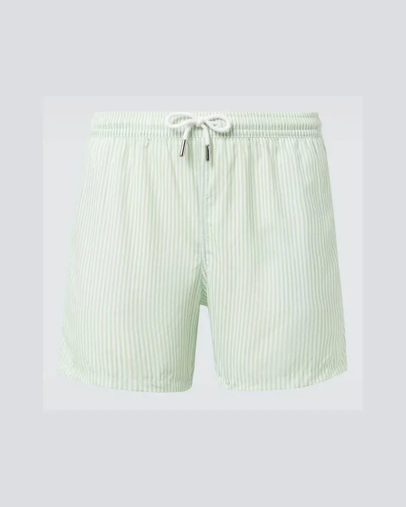 Thom Sweeney Badeshorts Grün