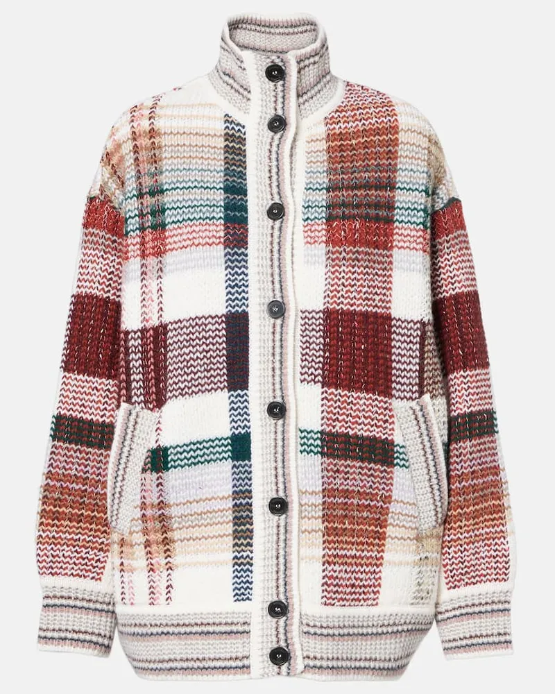 Missoni Cardigan aus Wolle, Baumwolle und Alpakawolle Multicolor