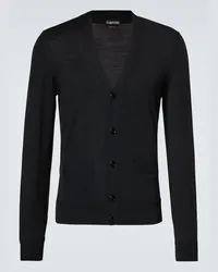 Tom Ford Cardigan aus Wolle Schwarz