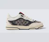 Sneakers Gucci Re-Web aus Leder