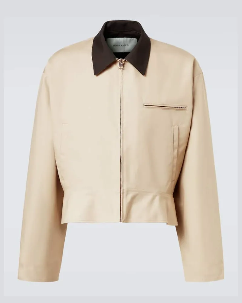J.W.Anderson Jacke aus Baumwolle Beige