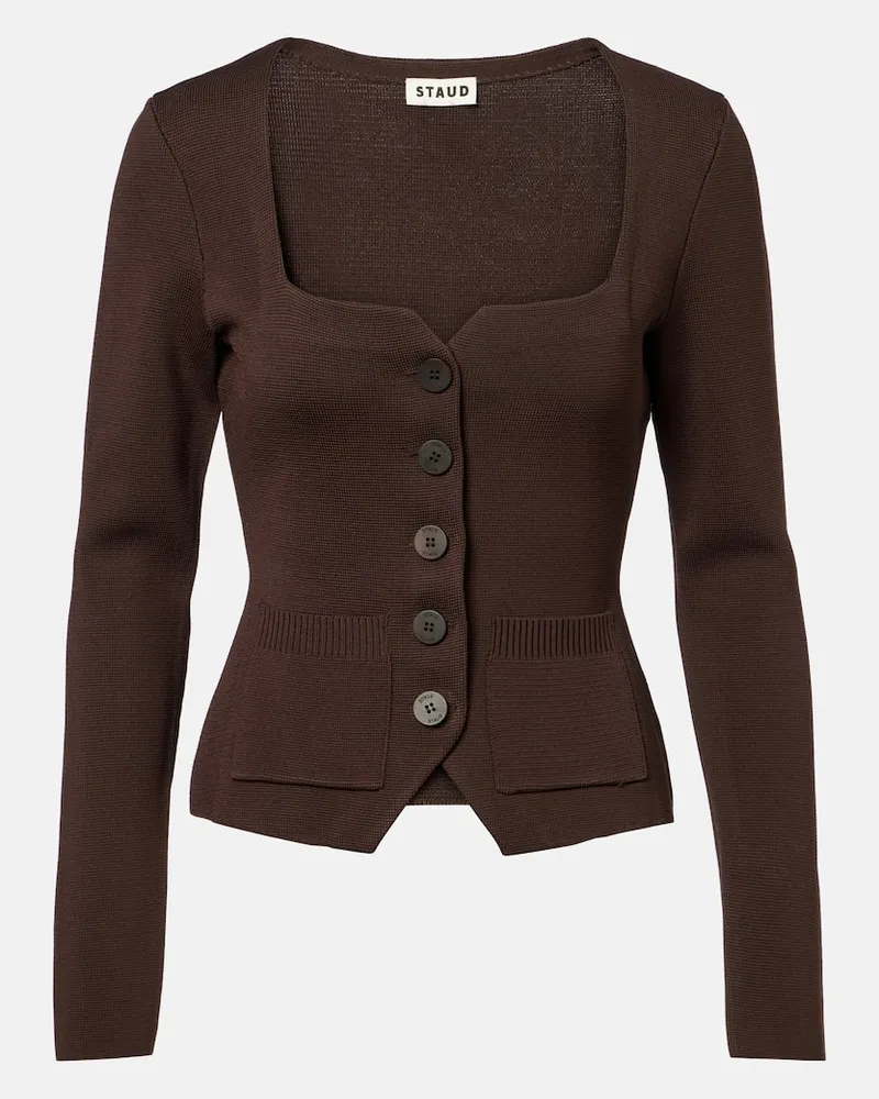 STAUD Cardigan Rachela Braun