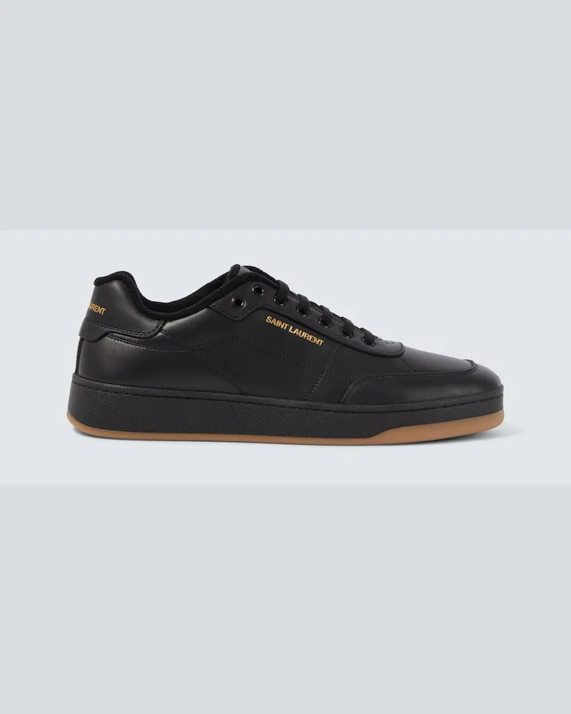 Saint Laurent Sneakers SL/61 aus Leder Schwarz