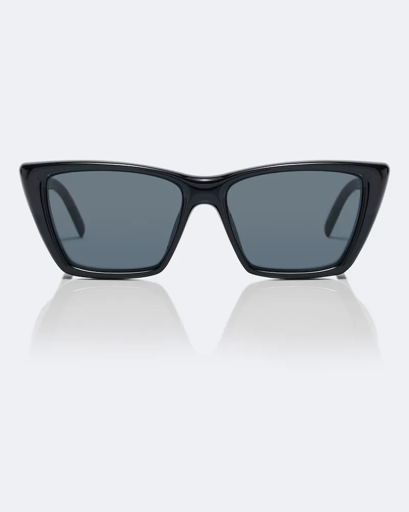 Saint Laurent Cat-Eye-Sonnenbrille SL 276 Mica Plump Schwarz