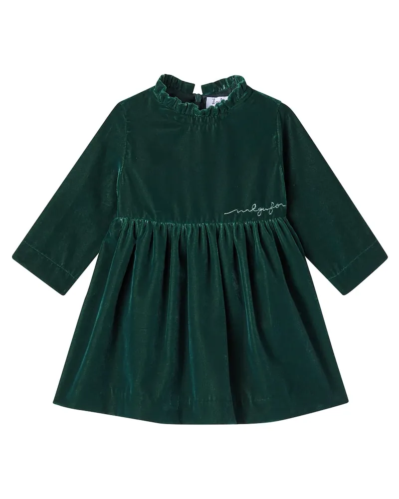 Il Gufo Baby Kleid Grün