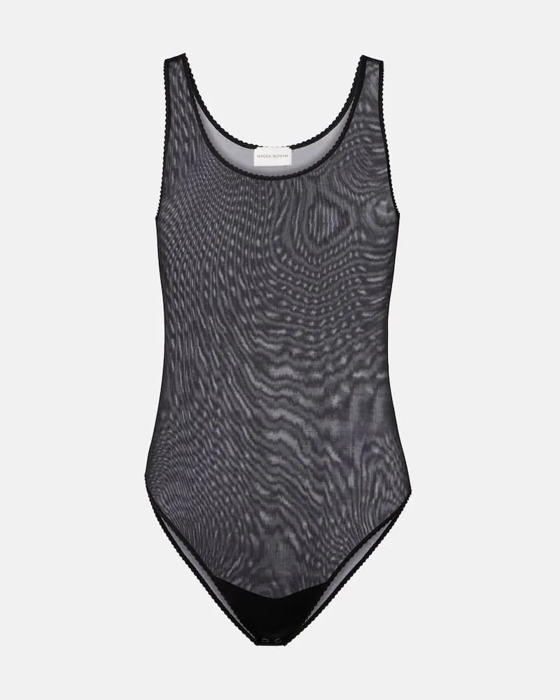 Magda Butrym Body Schwarz