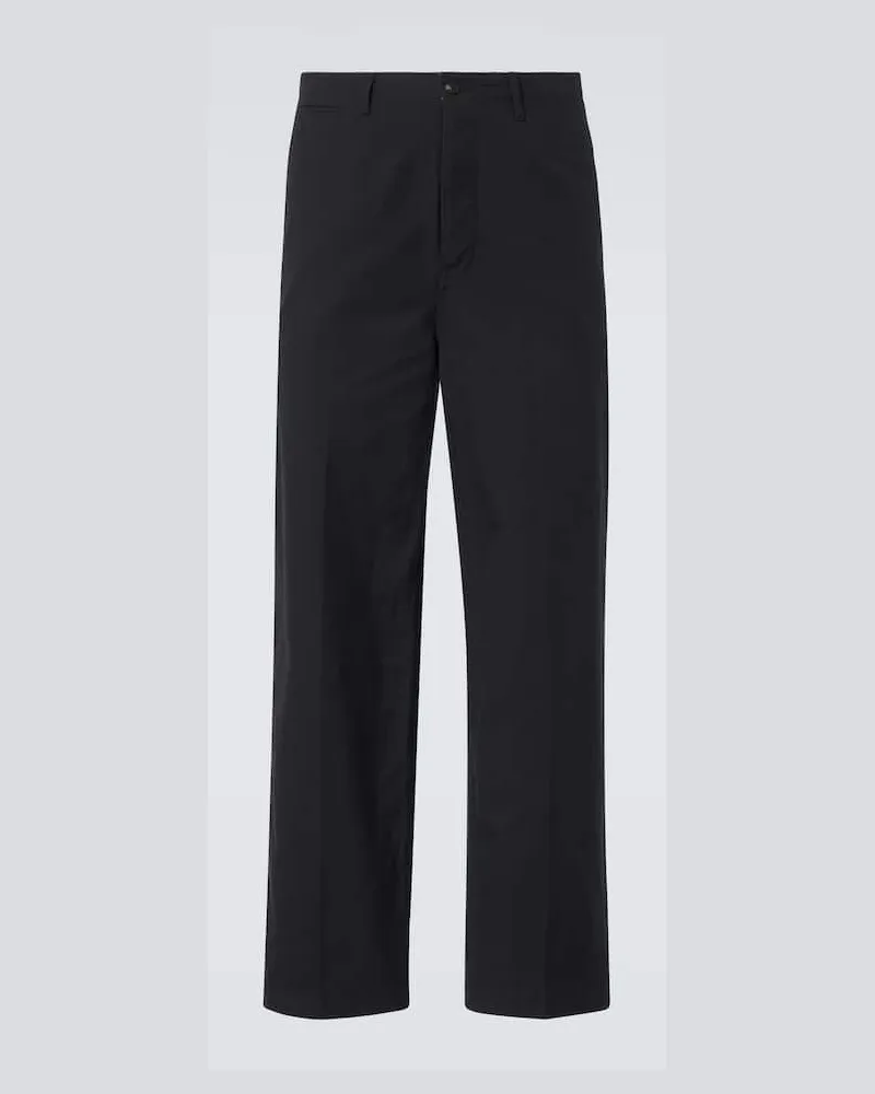 Visvim Chinohose aus Baumwolle Schwarz
