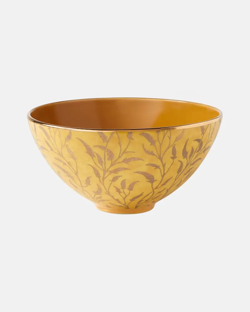 L’OBJET X Fortuny Servierschale Orfeo Medium Gelb