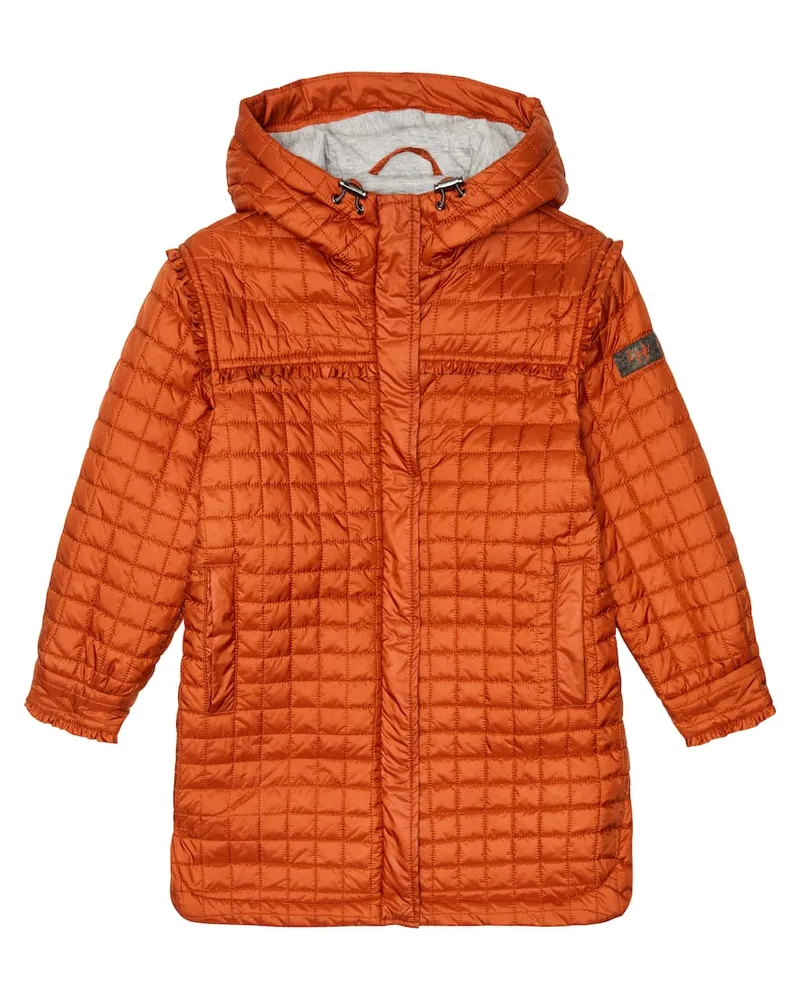 Il Gufo Wattierter Mantel Orange