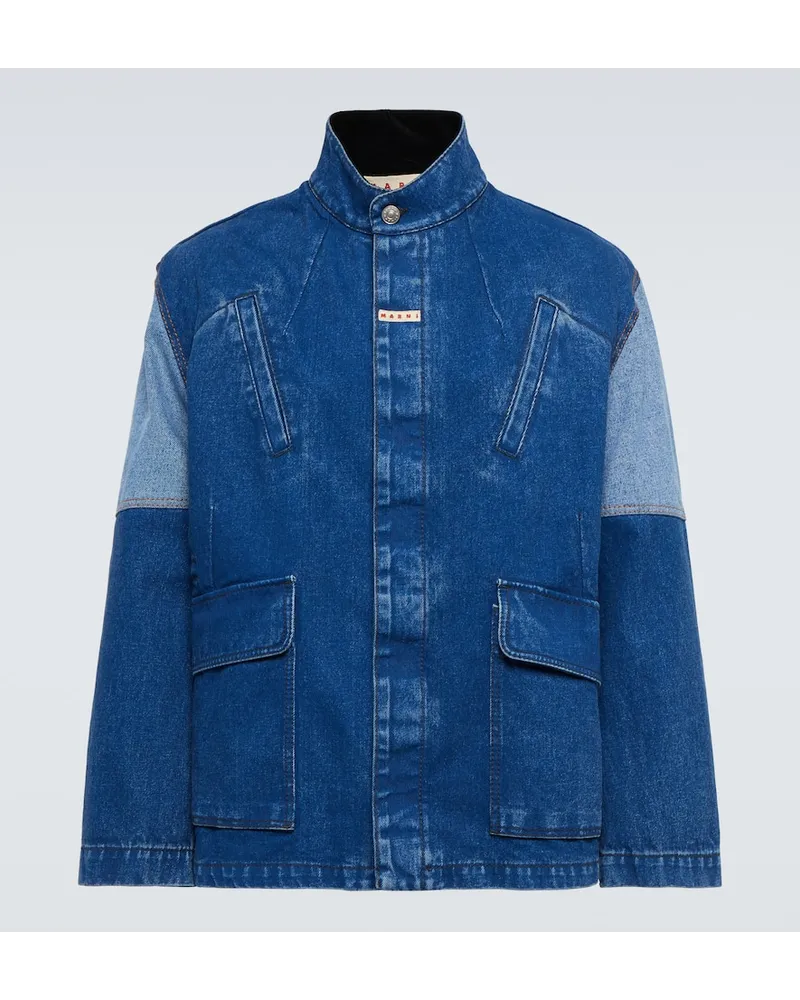 Marni Jeansjacke Blau