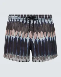 COMMAS Bedruckte Badeshorts Multicolor